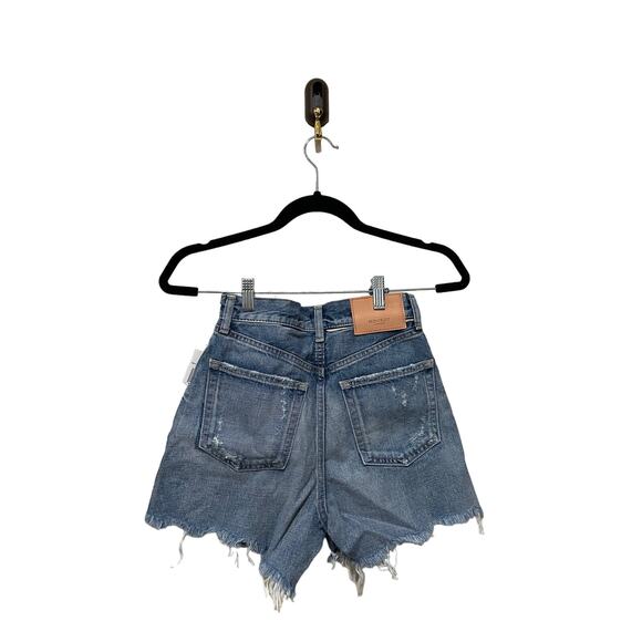 MOUSSY VINTAGE Pelion Cut-Off Denim Shorts Size 24 - Picture 6 of 6